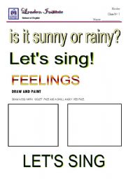 English Worksheet: kinder