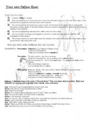 English Worksheet: Fashion Model Show