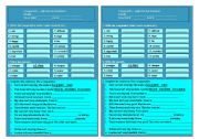 English Worksheet: Comparative