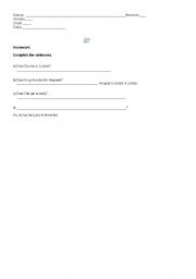 English Worksheet: Harry Potter -  Present Simple 