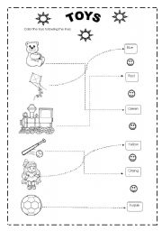 Simple homework about toys