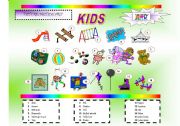 English Worksheet: kids pictionary!!!!!!!!!!!!!!!!