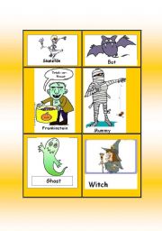 Halloween Word Wall (2pages)