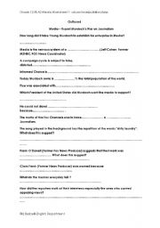 English worksheet: Outfoxed Documentary - Questions