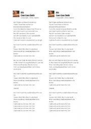 English Worksheet: Song - Goo goo dolls - Iris