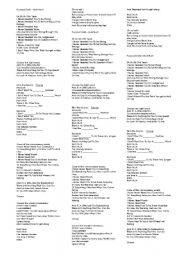 English Worksheet: The Pussycat Dolls - Hush Hush