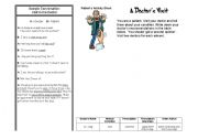 English worksheet: Complete the text