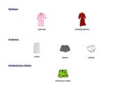 English Worksheet: men clothes
