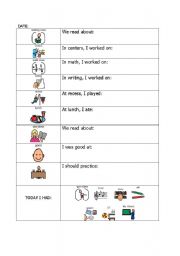 English worksheet: Communicate with Home