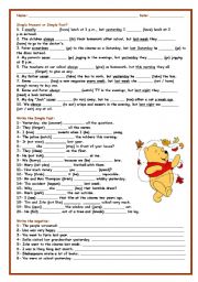 English Worksheet: Simple Past or Simple Past?