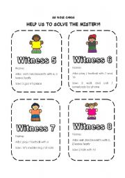 English Worksheet: past cont  -role cards 2/3