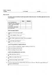 English worksheet: passive voice and gerunds after prepositions exam
