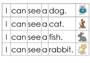 English Worksheet: pets sentence sequencing