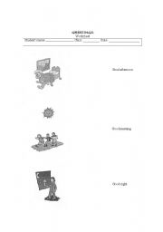 English worksheet: Greetings worksheet