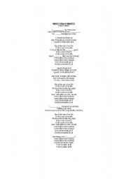 English Worksheet: Song WHAT I REALLY WANTED - Nelly Furtado