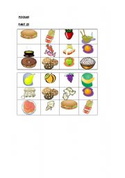 Foods Bingo