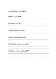 English Worksheet: Break the ice