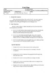 English Worksheet: World of work