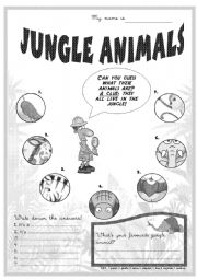 Jungle animals... guess!