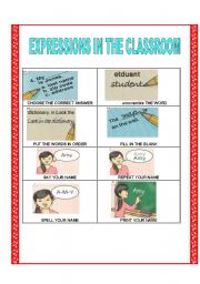 EXPRESSIONS IN THE CLASSROOM