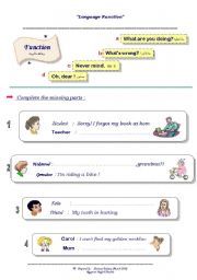 English worksheet: Matching Functions