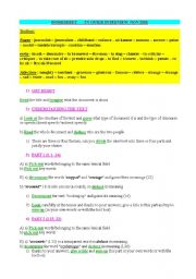 English Worksheet: MICHAEL JACKSON INTERVIEW AND WORKSHEET