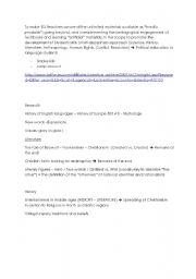 English Worksheet: Beowolf