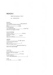 English worksheet: Memory by Susan Boille