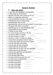 English Worksheet: genral revision on grammar