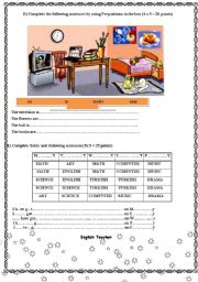 English Worksheet: A QUIZ FOR PUPILS -2- (this is second page)