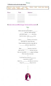English Worksheet: Sway by Michael Buble