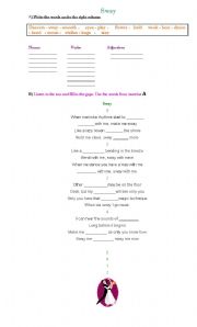 English worksheet: Sway by Michael Buble