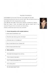 English Worksheet: Test - simple present