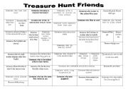 English Worksheet: Treasure Hunt 