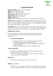 English Worksheet: Greetings and leave takings