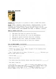 Dead man walking movie worksheet - ESL worksheet by john2128