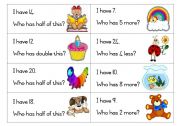 English Worksheet: I have ..... Numbers quiz 2