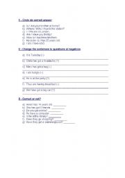 English Worksheet: The use of 