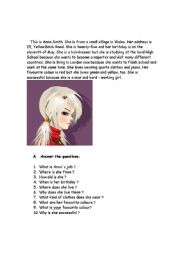 English Worksheet: Worksheet - level 2