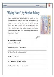 English Worksheet: Test about 