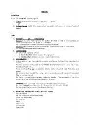 English Worksheet: The verb: Types