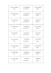 English Worksheet: Snakes and ladders