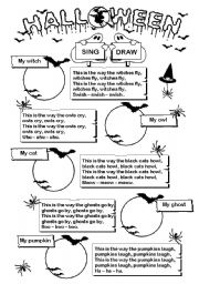 English Worksheet: Halloween 2