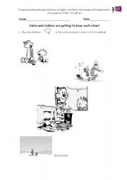 English Worksheet: Cartoons 3