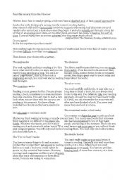 English Worksheet: Types of readers
