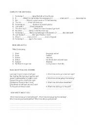 English Worksheet: past simple irregularverbs....