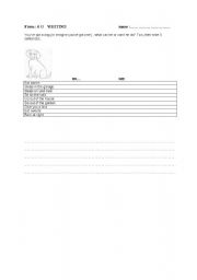 English Worksheet: practise with CAN/CANT