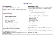 English worksheet: Rihanna take a bow worksheet