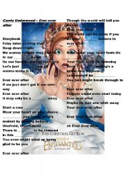 English Worksheet: Ever ever after - Carrie Underwood