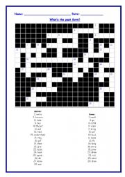 English Worksheet: Crossroad - Simple Past